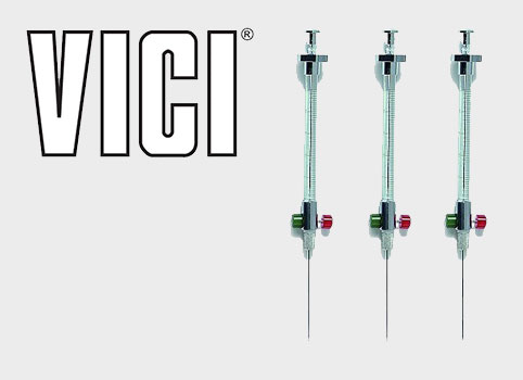 Vici Syringes and logo