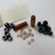 25808 14ml (21 X 70mm) Amber Screw-Cap Septum Vials Kit