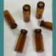 130005 1.5ml Amber Glass Snap-Lok Vials